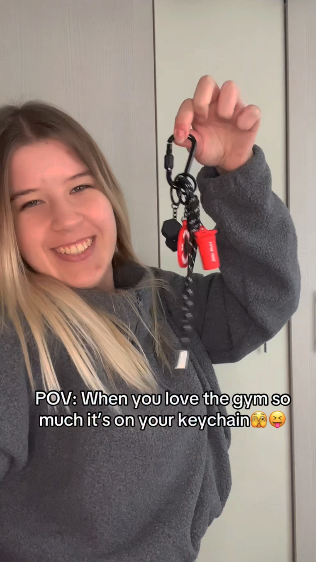 Gym Lover’s Keychain